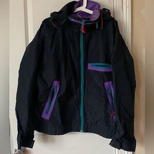 Multi-Color Zip Jacket Windbreaker by Sierra design.